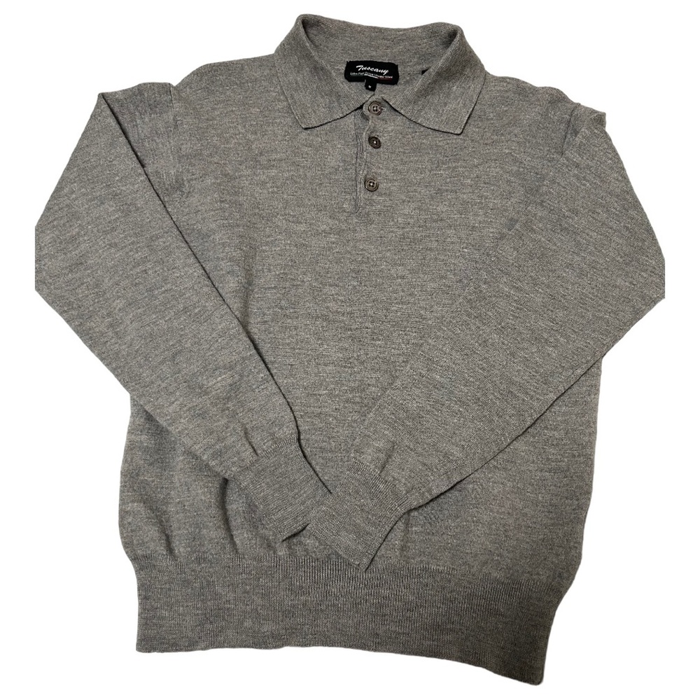 Tuscany Gray Pullover Size Medium.